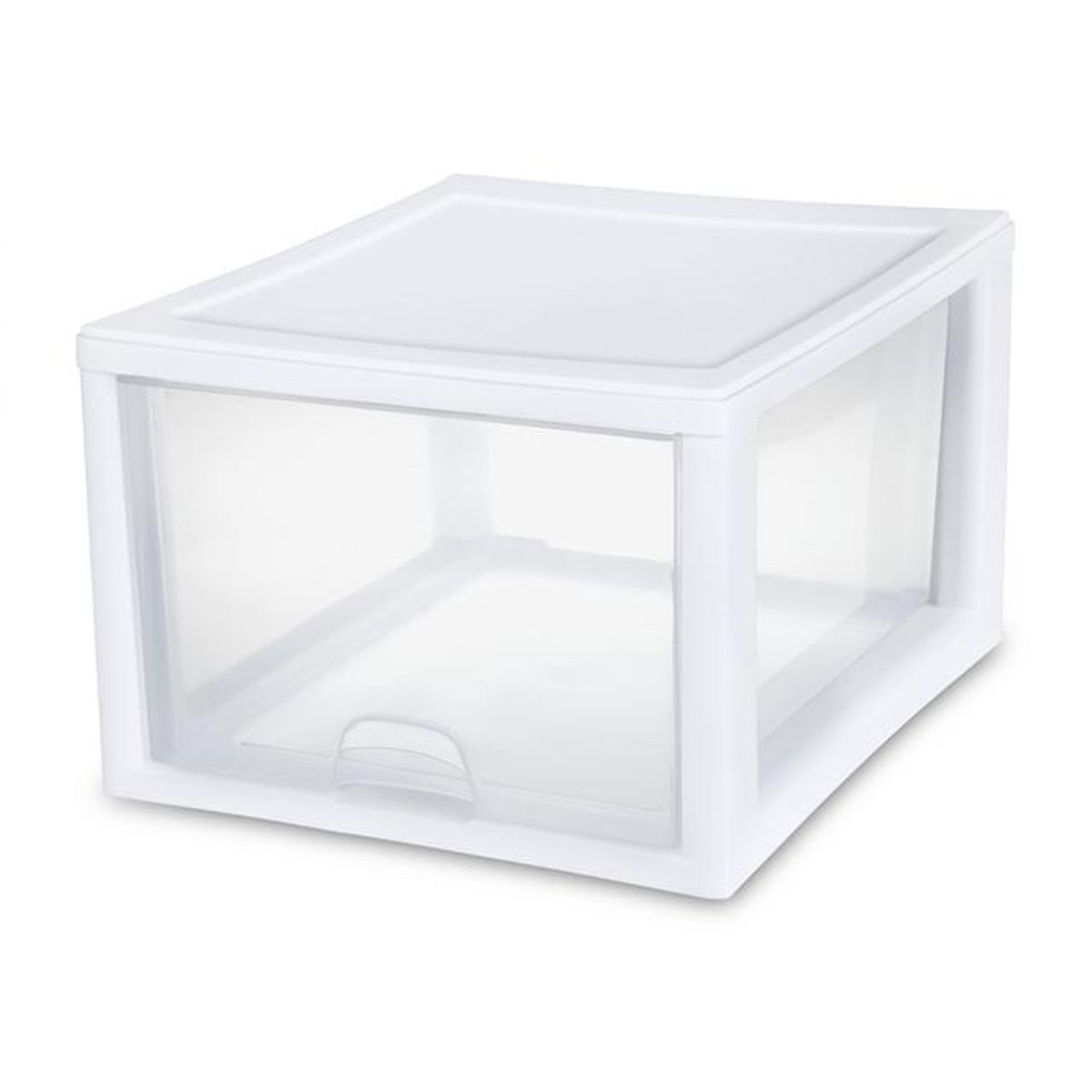 Sterilite 27 Qt (4 Pk) & 16 Qt (6 Pk) Stackable Plastic Storage Drawer Container